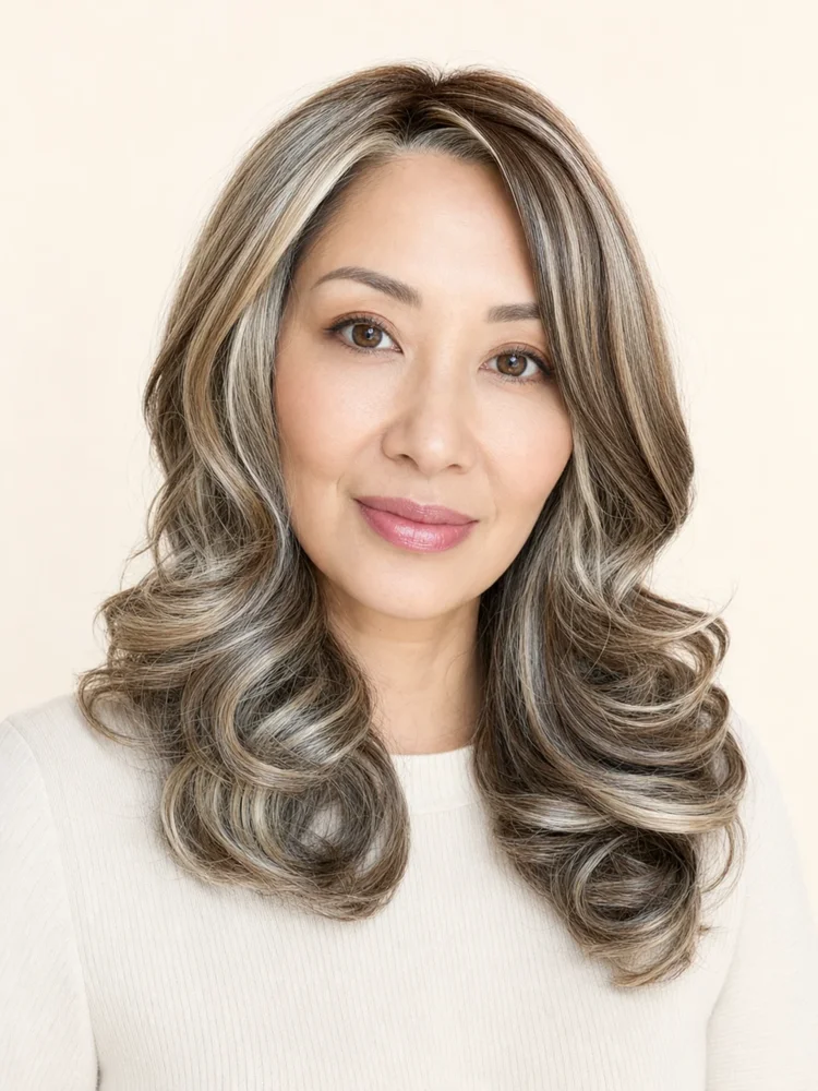 BelleTress Caroline | Synthetic Lace Front Wig (Hand-Tied) — product style image