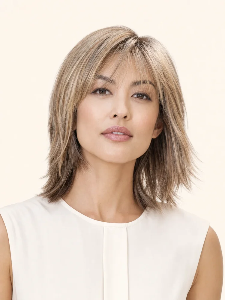Envy Amber | Synthetic Lace Front Wig (Mono Top) — product style image
