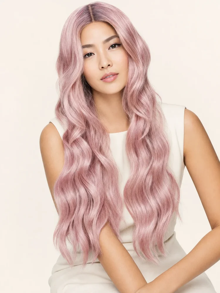 Hairdo Lavender Frose | HF Synthetic Lace Front Wig (Mono Part) — product style image