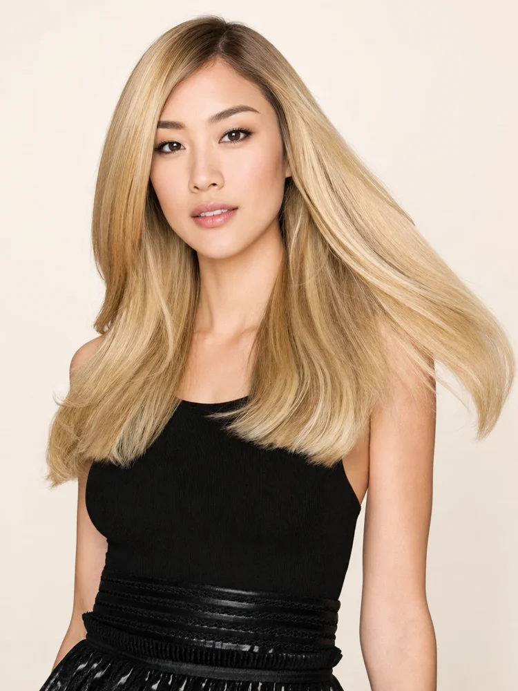 Hairdo 20" Human Hair Extensions Kit (10 Piece) | Clip In｜假髮選款展示