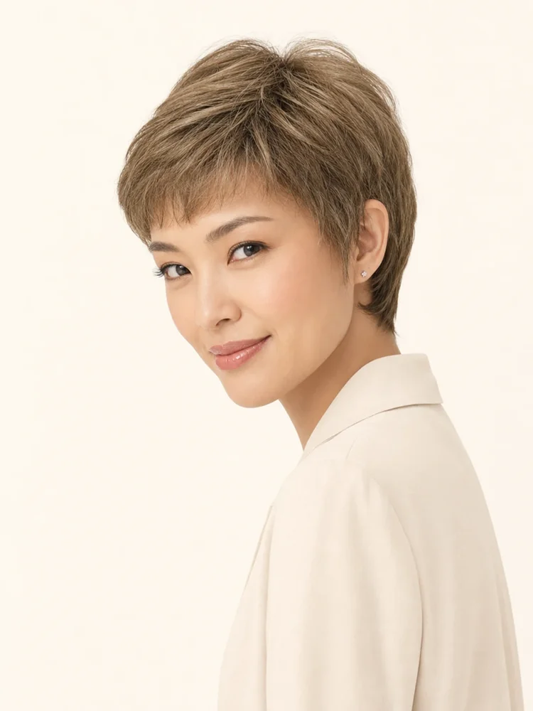 Envy Fiona | Human Hair/ Synthetic Blend Wig — product style image