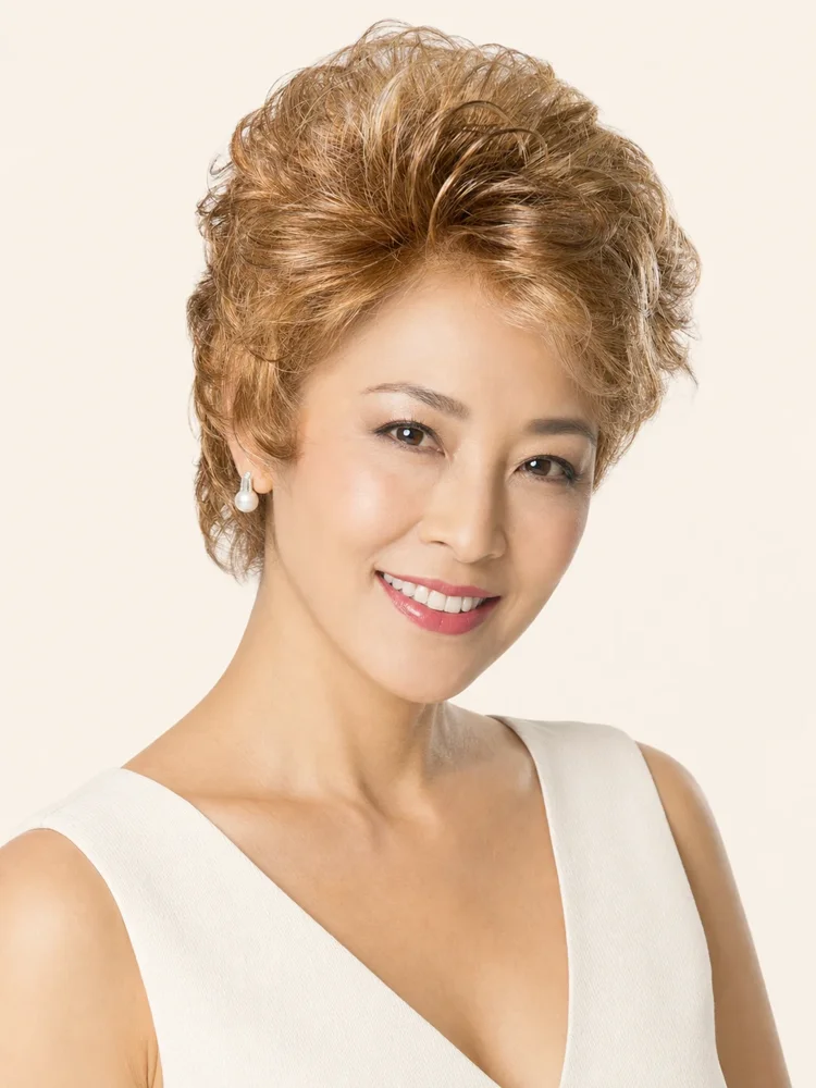 Wigs.com Platinum Confidence Wig | Synthetic Lace Front Wig (Basic Cap) — product style image