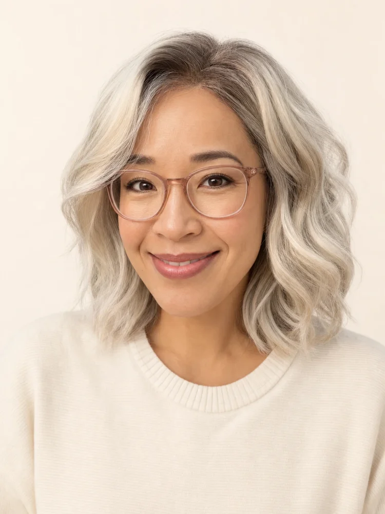 Estetica Arlo | Synthetic Lace Front Wig (Lace Part) — product style image