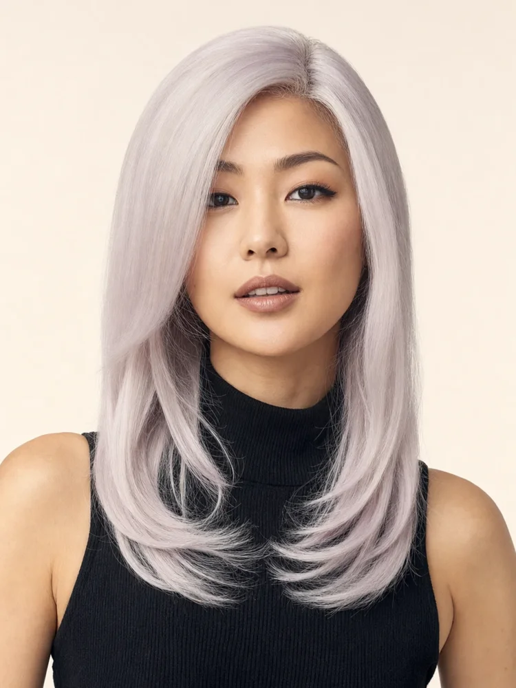 Rene of Paris Cosmo Sleek | Synthetic Lace Front Wig (Lace Part) — product style image