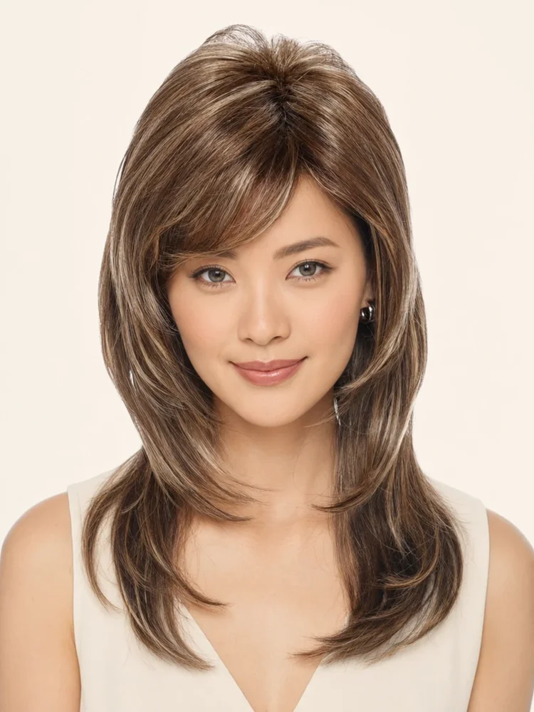 Estetica Dixie | Synthetic Wig (Mono Crown) — product style image