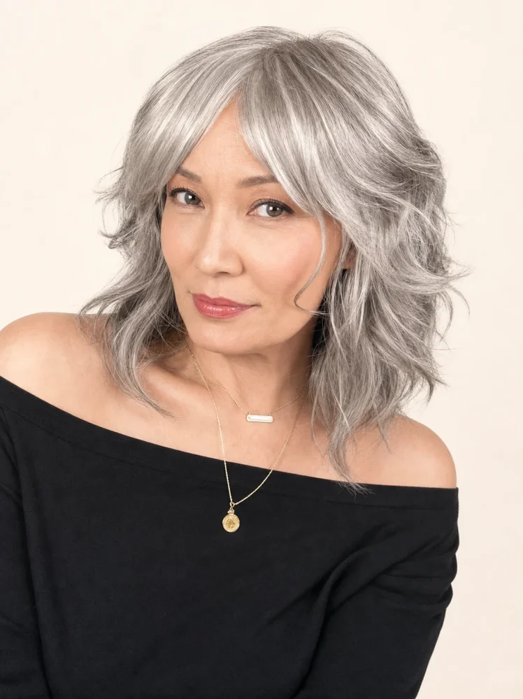 Amore Braylen | Synthetic Lace Front Wig (Mono Top) — product style image