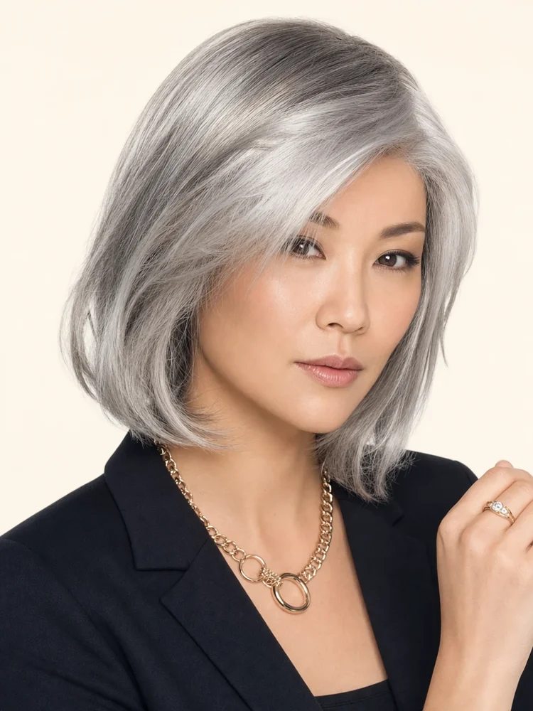 Ellen Wille Tempo 100 Deluxe Large | Synthetic Lace Front Wig (Hand-Tied) — product style image