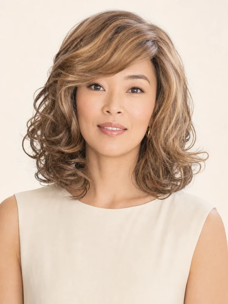 Rene of Paris India | Synthetic Lace Front Wig — product style image